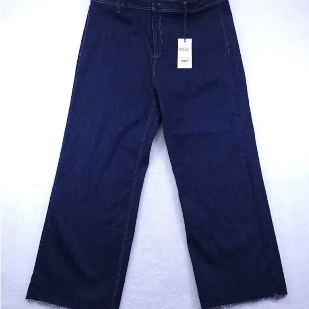 Like New OAT New York high rise wide leg Jeans